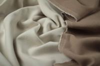 ткань двухслойная, двусторонняя пальтовая ткань цвета кэмэл