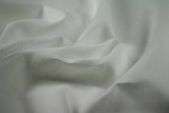 ткань белый однотонный лен Loro Piana костюмно-плательная лен однотонная белая Италия