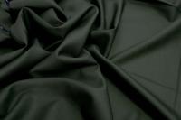 ткань двусторонняя костюмная шерсть цвета хаки