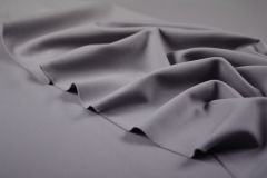 ткань серый габардин с эластаном габардин шерсть однотонная серая Италия