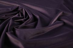 ткань хлопковый бархат с эластаном цвета баклажана бархат хлопок однотонная фиолетовая Италия