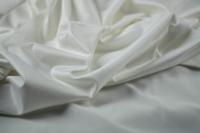 ткань белый хлопковый трикотаж с шелком