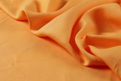 ткань оранжевый лен полотняного плетения сорочечная лен однотонная оранжевая Италия