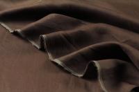 ткань коричневый лен полотняного плетения