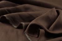 ткань коричневый лен полотняного плетения
