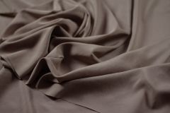 ткань вареный шелк с эластаном кофейного цвета вареный шелк (мытый шелк) шелк однотонная бежевая Италия