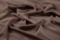 ткань шелковый крепдешин цвета какао