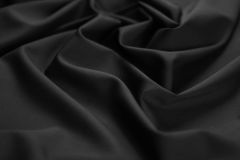 ткань черная костюмно-плательная шерсть костюмно-плательная шерсть однотонная черная Италия