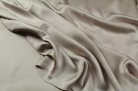 ткань двусторонний костюмный сатин песочного цвета
