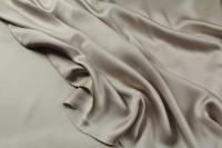 ткань двусторонний костюмный сатин песочного цвета