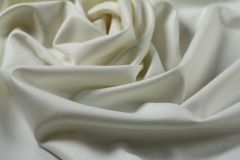 ткань белая фланель из кашемира фланель кашемир однотонная белая Италия