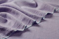 ткань лен лавандового цвета костюмно-плательная лен однотонная фиолетовая Италия