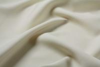 ткань креп из шерсти с шелком цвета топленого молока