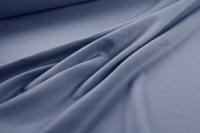 ткань двухслойная пальтовая шерсть голубого цвета