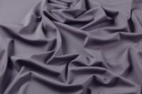 ткань шерсть с эластаном серо-сиреневого (туапового)  цвета