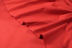 ткань красный костюмно-плательный хлопок костюмно-плательная хлопок однотонная красная Италия