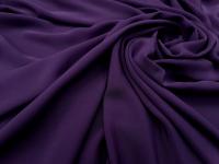 ткань шелковое кади фиолетового цвета