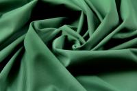 ткань костюмно-плательный хлопок хвойного зеленого цвета