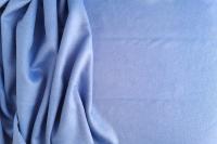 ткань двухслойная пальтовая шерсть с кашемиром голубого цвета