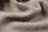 ткань пальтовая альпака с кашемиром и шерстью серо-бежевая