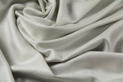 ткань шелк с кашемиром и льном дымчато-белого цвета костюмно-плательная шелк однотонная белая Италия