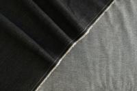 ткань джинсовая ткань черный меланж