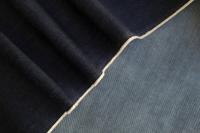 ткань джинсовая ткань темно-синего цвета