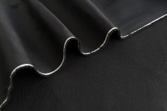 ткань джинсовая ткань с эластаном черного цвета джинсовая ткань хлопок однотонная черная Италия