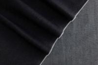 ткань джинсовая ткань черно-синего цвета