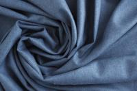 ткань кашемир с шелком пыльно- голубой