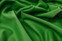 ткань шерстяная пальтовая ткань цвета майской зелени пальтовые шерсть однотонная зеленая Италия
