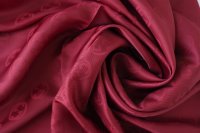 ткань подклад из вискозы рубинового цвета