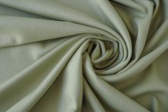 ткань пальтовая шерсть с ангорой фисташкового цвета (кашгора) пальтовые шерсть однотонная зеленая Италия