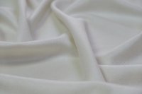 ткань кашемир натурального белого цвета