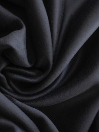ткань пальтовая шерсть черная