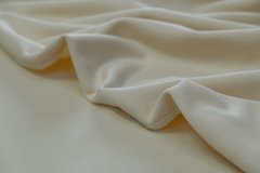 ткань пальтовый кашемир сливочного цвета пальтовые кашемир однотонная белая Италия