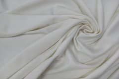 ткань пальтовый кашемир молочного оттенка пальтовые кашемир однотонная белая Италия