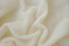 ткань утеплитель шерстяной Утеплитель (шерстипон,  синтепон и пр) шерсть однотонная белая Италия