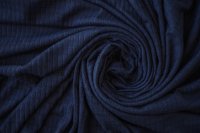 ткань темно-синий трикотаж в полоску