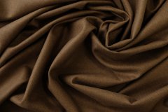 ткань шерсть с кашемиром горчичный меланж костюмно-плательная шерсть однотонная коричневая Италия
