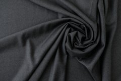 ткань шерсть темно-серая костюмная Италия
