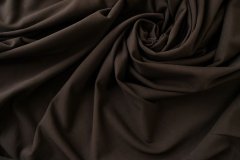 ткань коричневый трикотаж (горький шоколад) трикотаж хлопок однотонная коричневая Италия