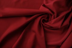 ткань красная пальтовая шерсть Италия