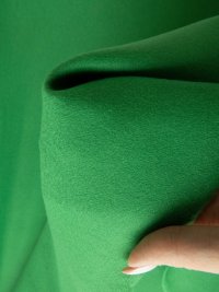 ткань пальтовая шерсть с кашемиром травяного цвета