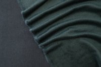ткань пальтовый кашемир с альпакой и шерстью зеленый с ворсом