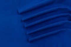 ткань джерси василькового цвета джерси вискоза однотонная голубая Италия