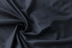 ткань шерсть с кашемиром темно-синий меланж Италия