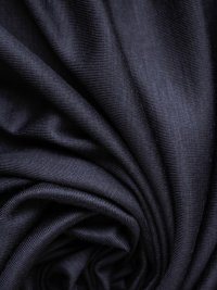 ткань тонкий темно-синий шерстяной трикотаж