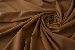 ткань костюмно-плательная шерсть цвета кэмэл с карамельным оттенком Италия