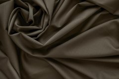 ткань костюмная шерсть оливково-коричневая костюмно-плательная шерсть однотонная коричневая Италия